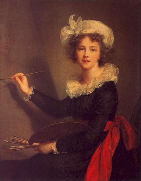Elisabeth LouiseVigee Lebrun Self Portrait-y oil painting image